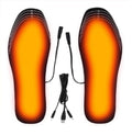 USB rechargeable heated insoles